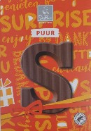 De Heer chocolade letter puur. Out of stock till fall 2025
