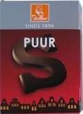 De Heer chocolade letter puur. Subject to availability