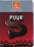 De Heer chocolade letter puur